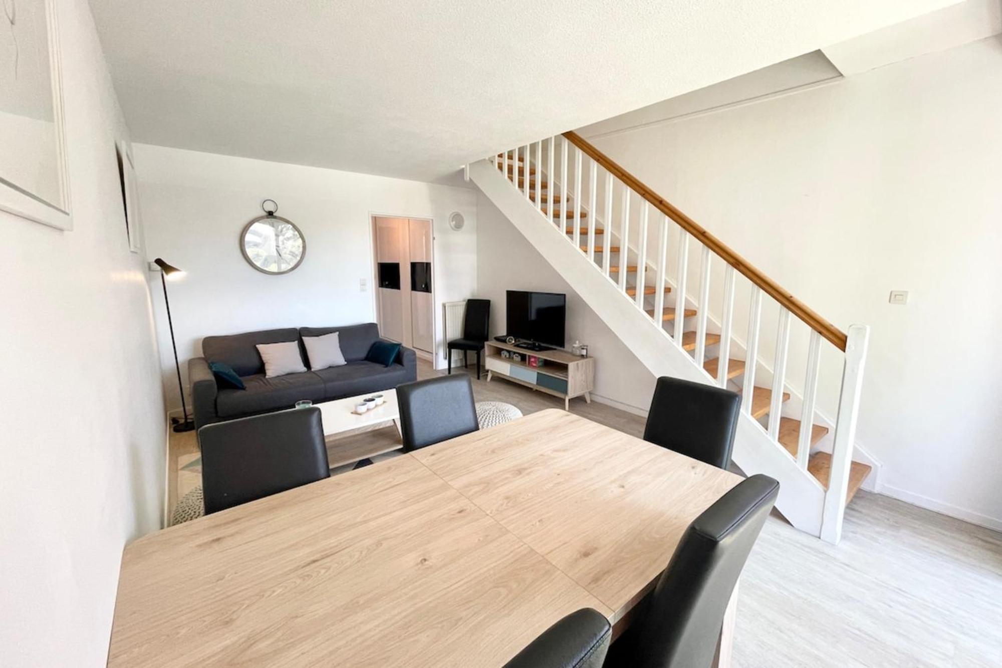 T3 Duplex Top Cosy Balcon 300M Des Plages Carnac Εξωτερικό φωτογραφία