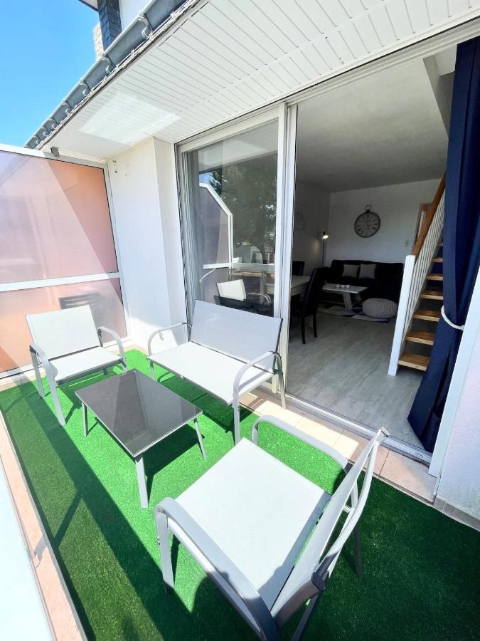 T3 Duplex Top Cosy Balcon 300M Des Plages Carnac Εξωτερικό φωτογραφία