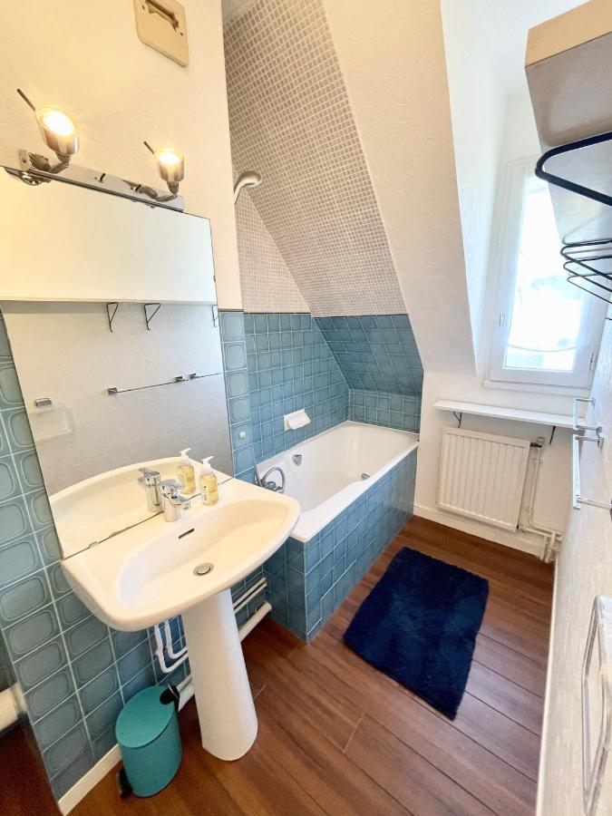 T3 Duplex Top Cosy Balcon 300M Des Plages Carnac Εξωτερικό φωτογραφία